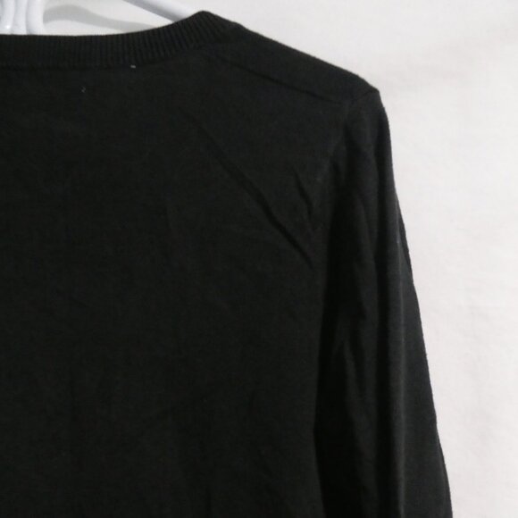 OLD NAVY | medium | Black V-Neck Lightweight Cardigan | 2 Small Pockets - Picture 13 of 16